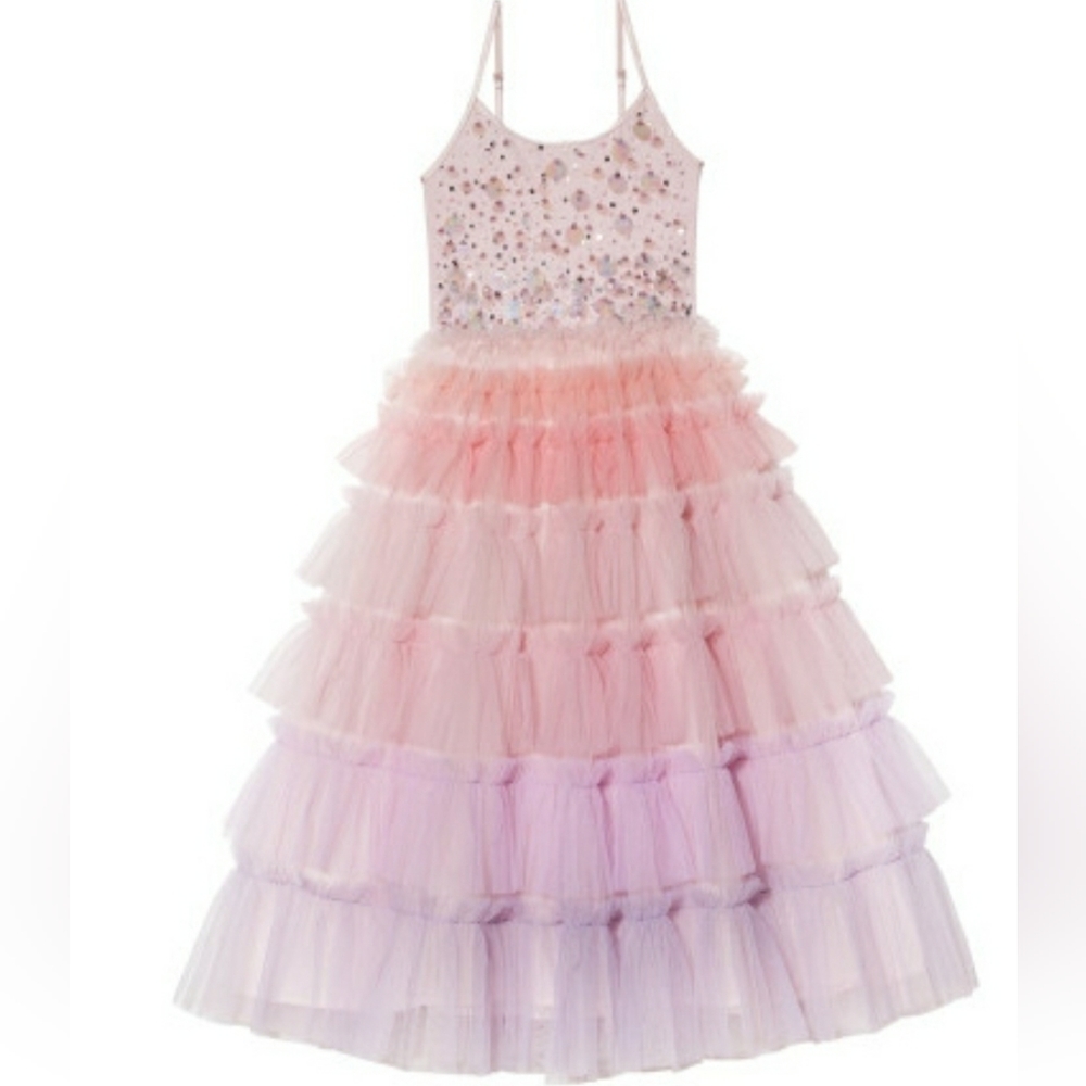 TTDM tutu du monde tulle ruffle long dress 6 7